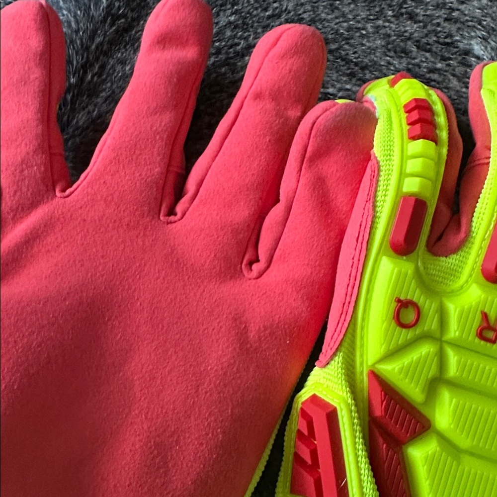 SKYTEC chainsaw Gloves High-Visibility Yellow and… - image 6
